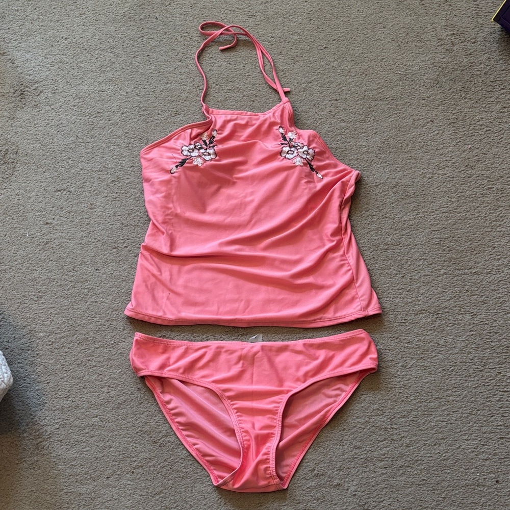 5 for $25 Bobbie Brooks Coral Pink Bikini Bottoms